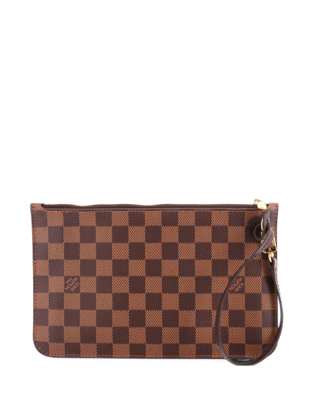 Louis Vuitton Pre-Owned Neverfull Pochette Damier Large pouch - Marrone