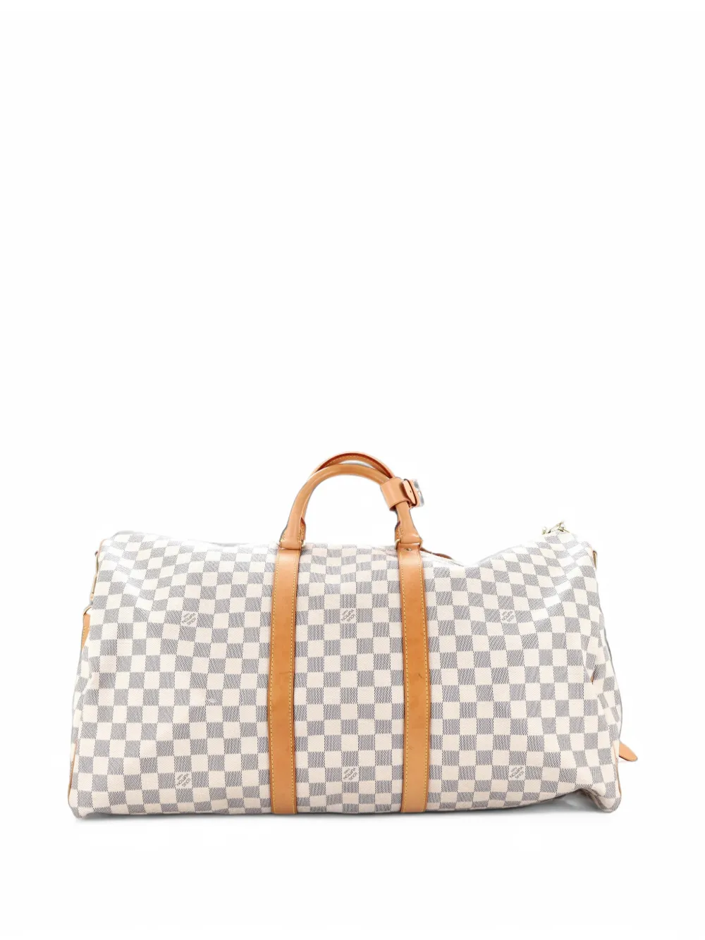 Louis Vuitton Pre-Owned Keepall Bandouliere Damier Reisetasche 55cm - Weiß