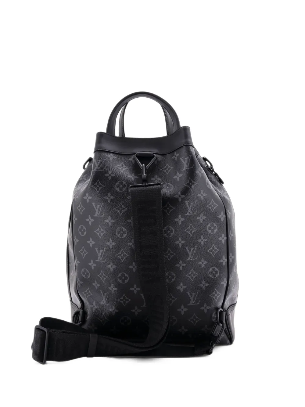 Louis Vuitton Pre-Owned Maxi Noe Sling Eclipse Schultertasche aus Canvas mit Monogramm - Schwarz