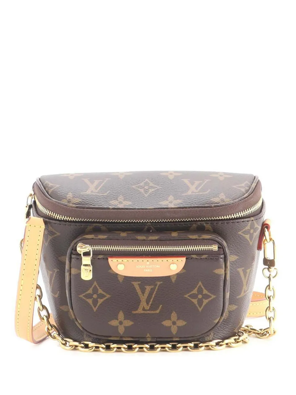 Louis Vuitton Pre-Owned Marsupio Bum Bag mini in tela con monogramma - Marrone