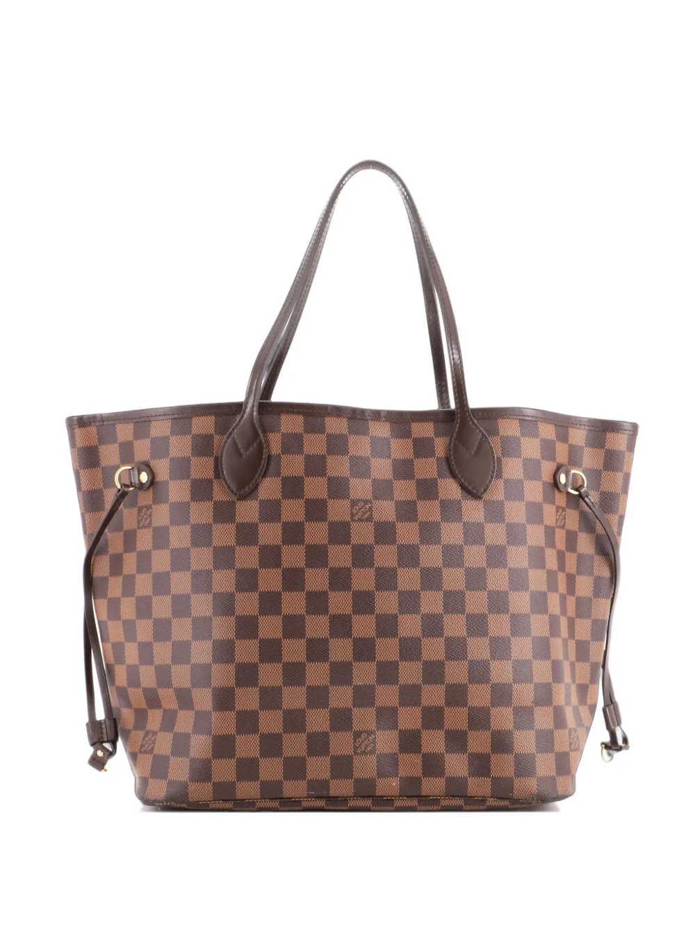 Louis Vuitton Pre-Owned Borsa tote Neverfull NM MM in tela Damier - Marrone