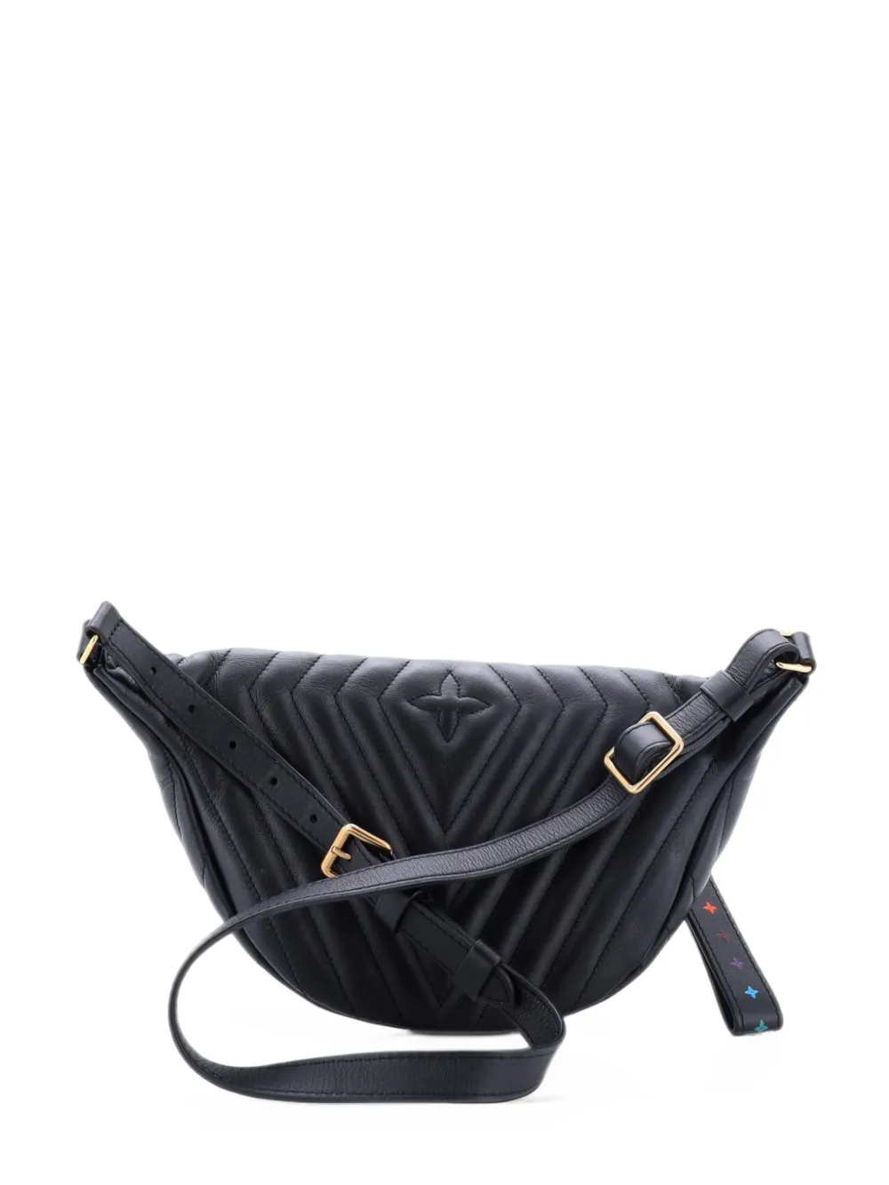 Louis Vuitton Pre-Owned New Wave Bumbag Quilted Leather belt bag - Nero