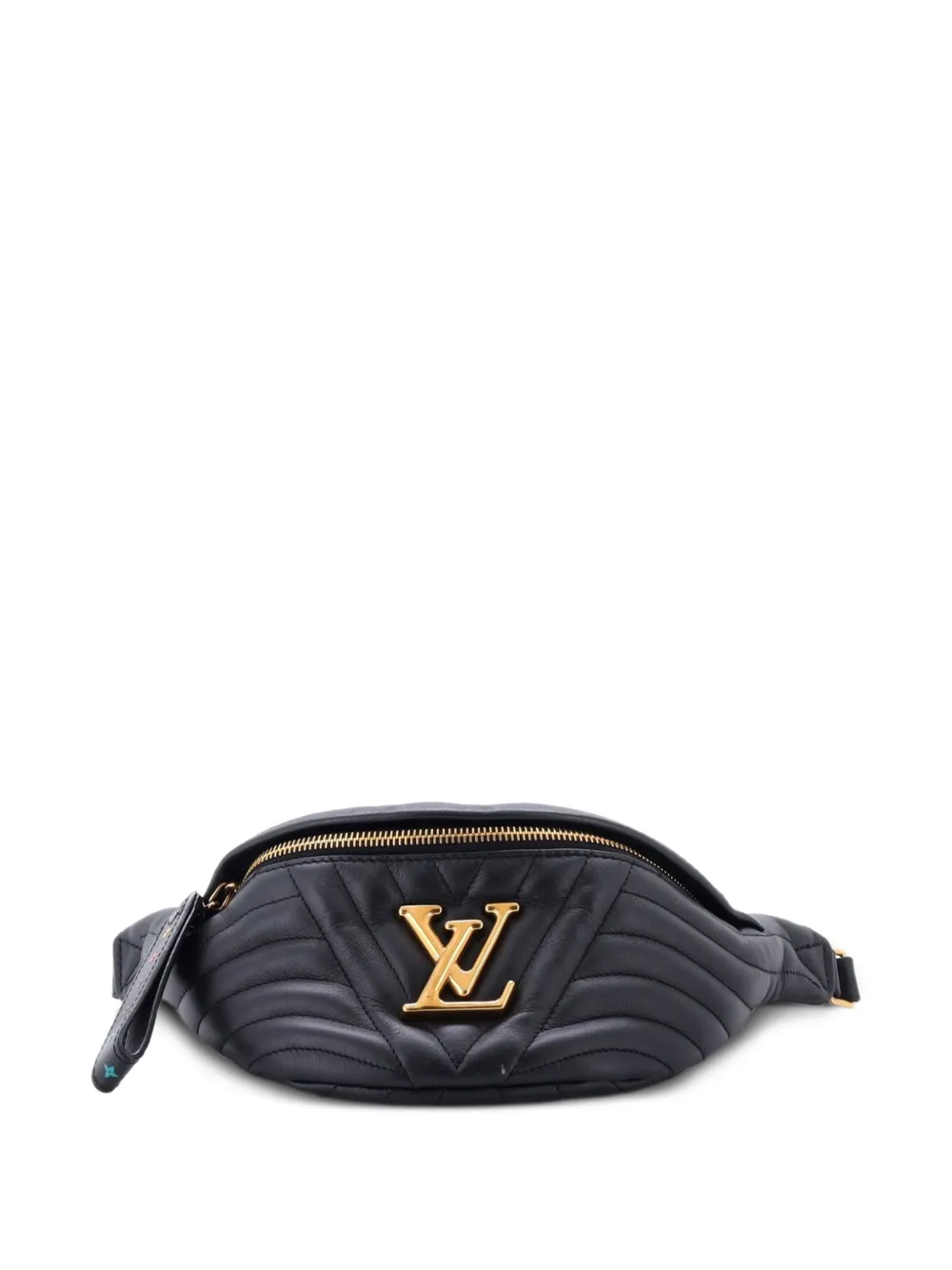 Louis Vuitton Pre-Owned New Wave Bumbag Quilted Leather belt bag - Nero