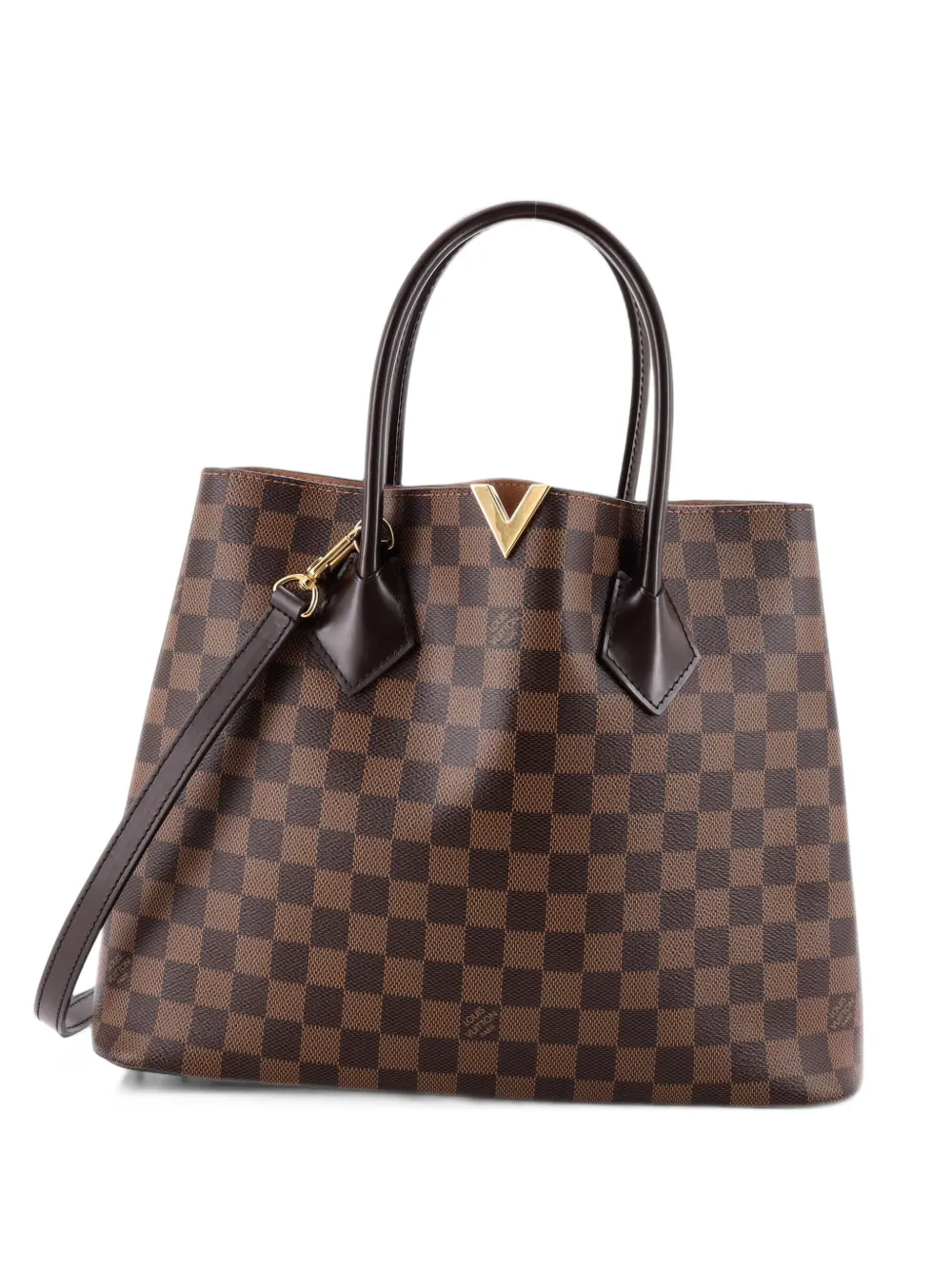Louis Vuitton Pre-Owned Kensington Handbag Damier tote bag - Marrone