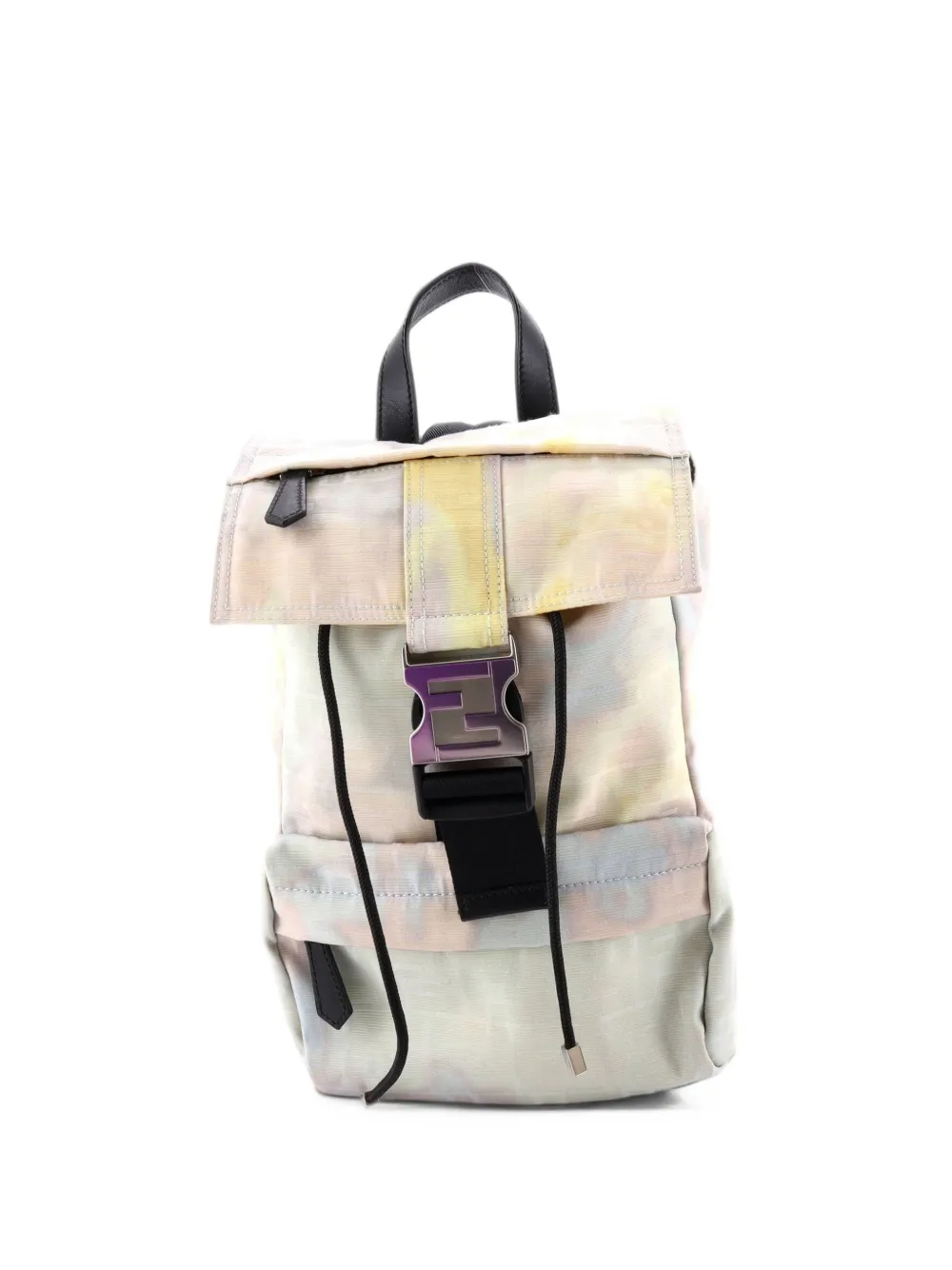 Fendi Pre-Owned Fendiness Zucca Canvas Small backpack - Mehrfarbig