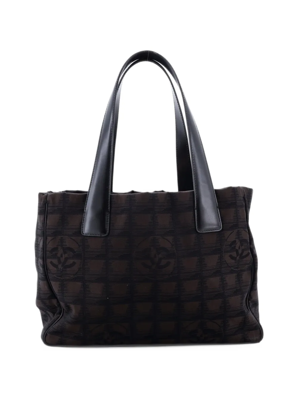 CHANEL Pre-Owned Kleiner Travel Line Tote Bag - Braun