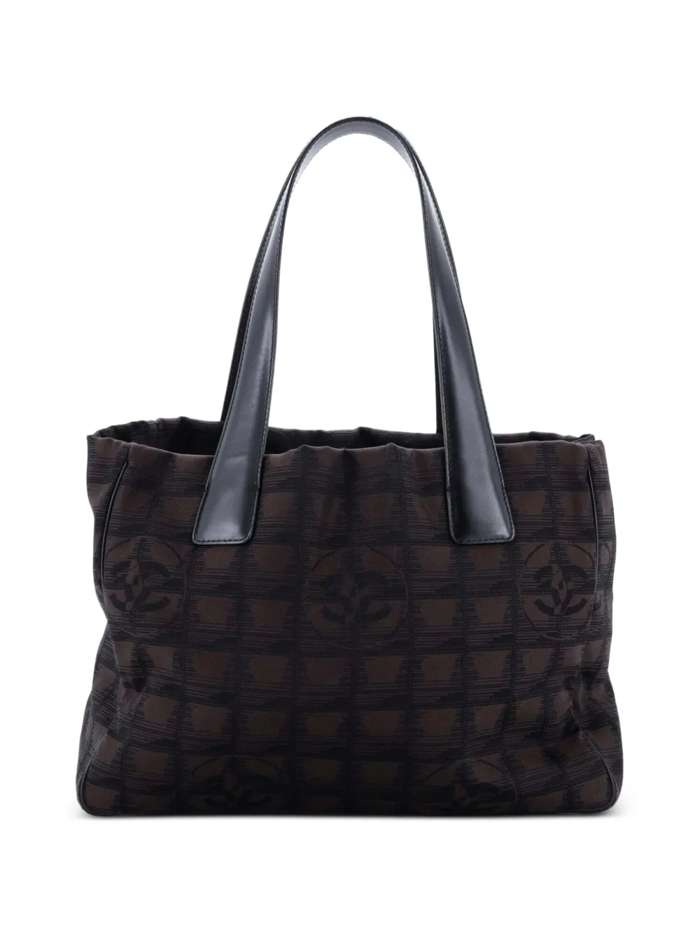 CHANEL Pre-Owned Kleiner Travel Line Tote Bag - Braun
