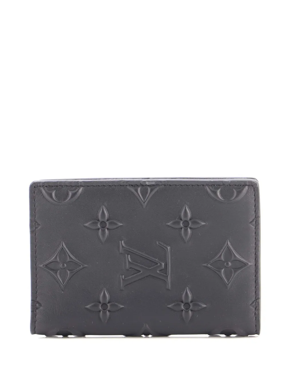 Louis Vuitton Pre-Owned Slender Pocket Organizer Monogram Seal Kartenetui - Schwarz