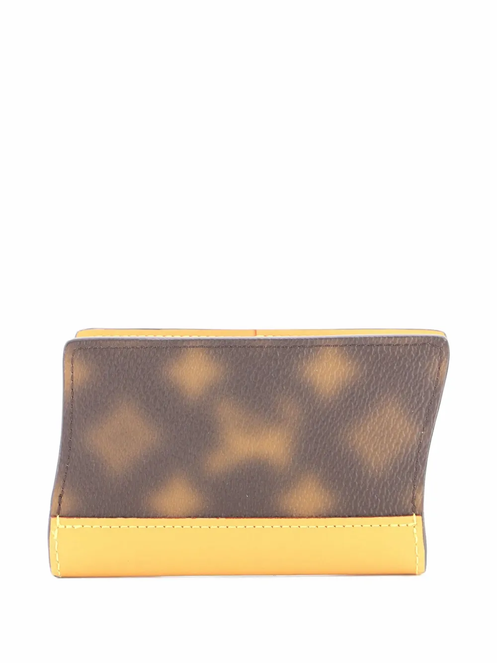 Louis Vuitton Pre-Owned Portafoglio Pocket Organizer Limited Edition Blurry con monogramma - Marrone