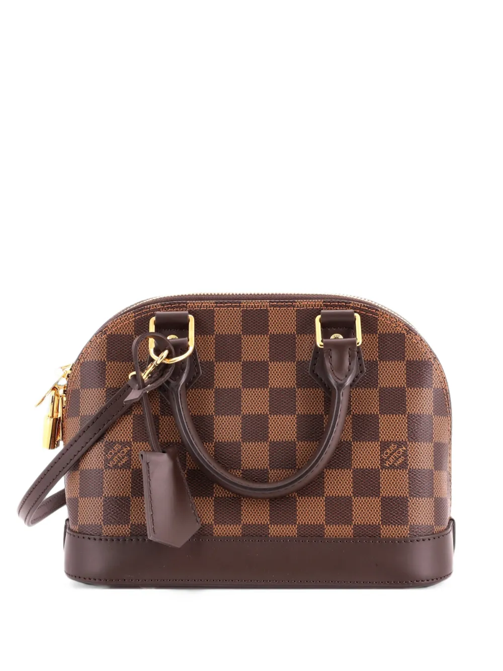 Louis Vuitton Pre-Owned Borsa a spalla Alma Damier BB - Marrone