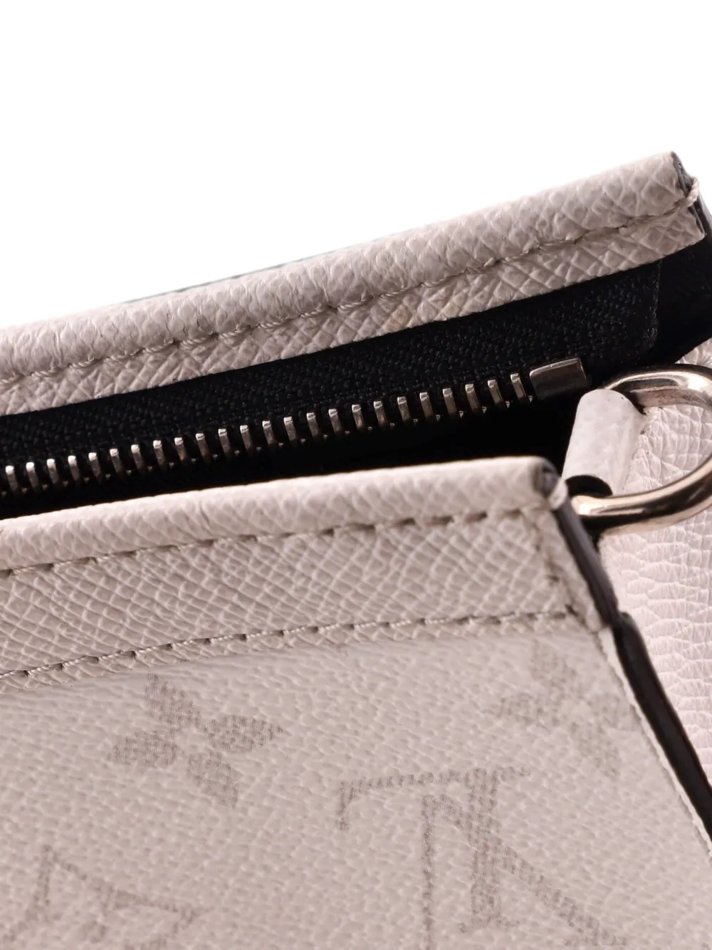 Louis Vuitton Pre-Owned Borsa a tracolla Gaston Wearable Wallet Taïgarama con monogramma - Bianco