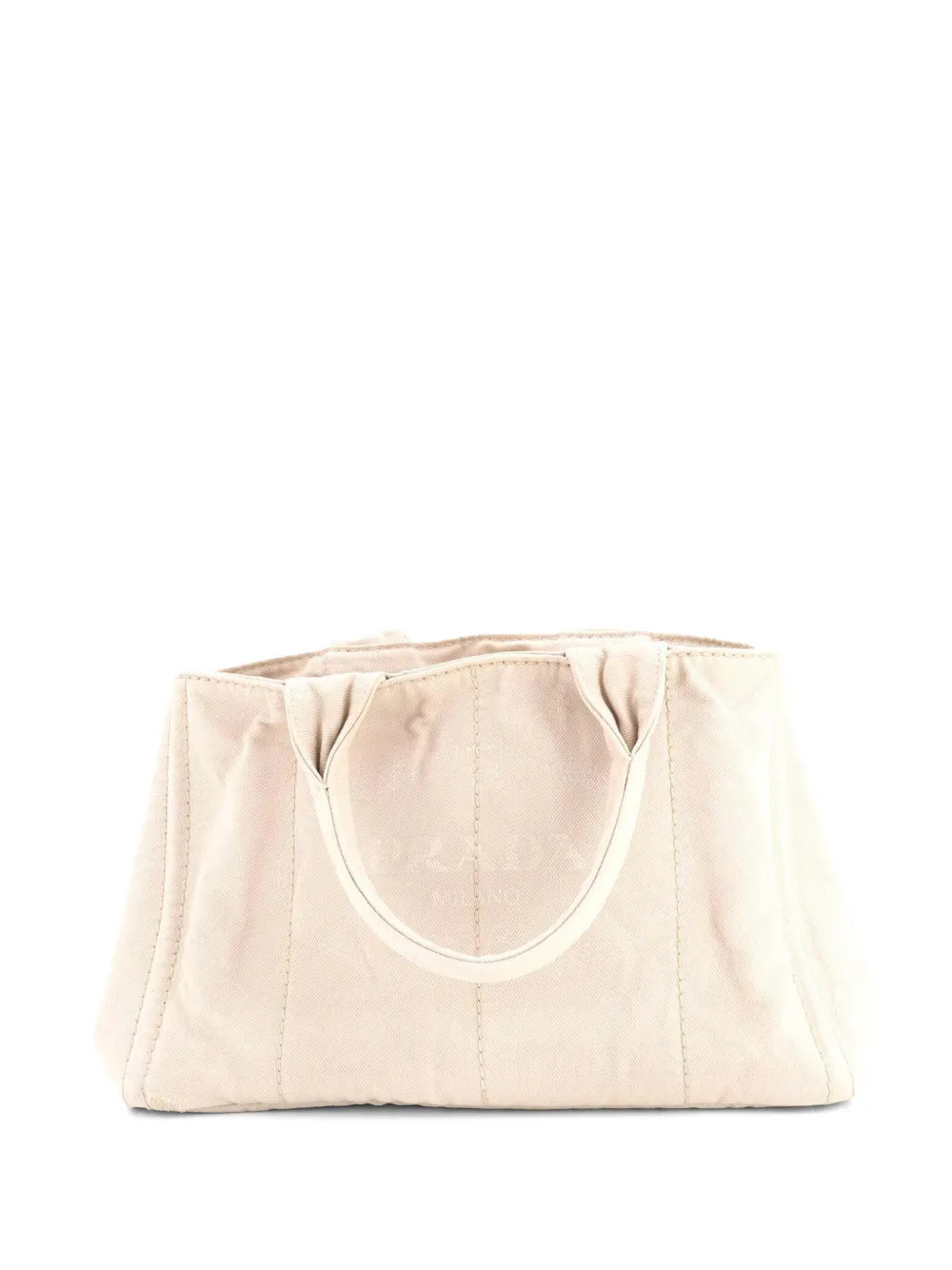 Prada Pre-Owned Borsa a tracolla Canapa media in tela - Toni neutri