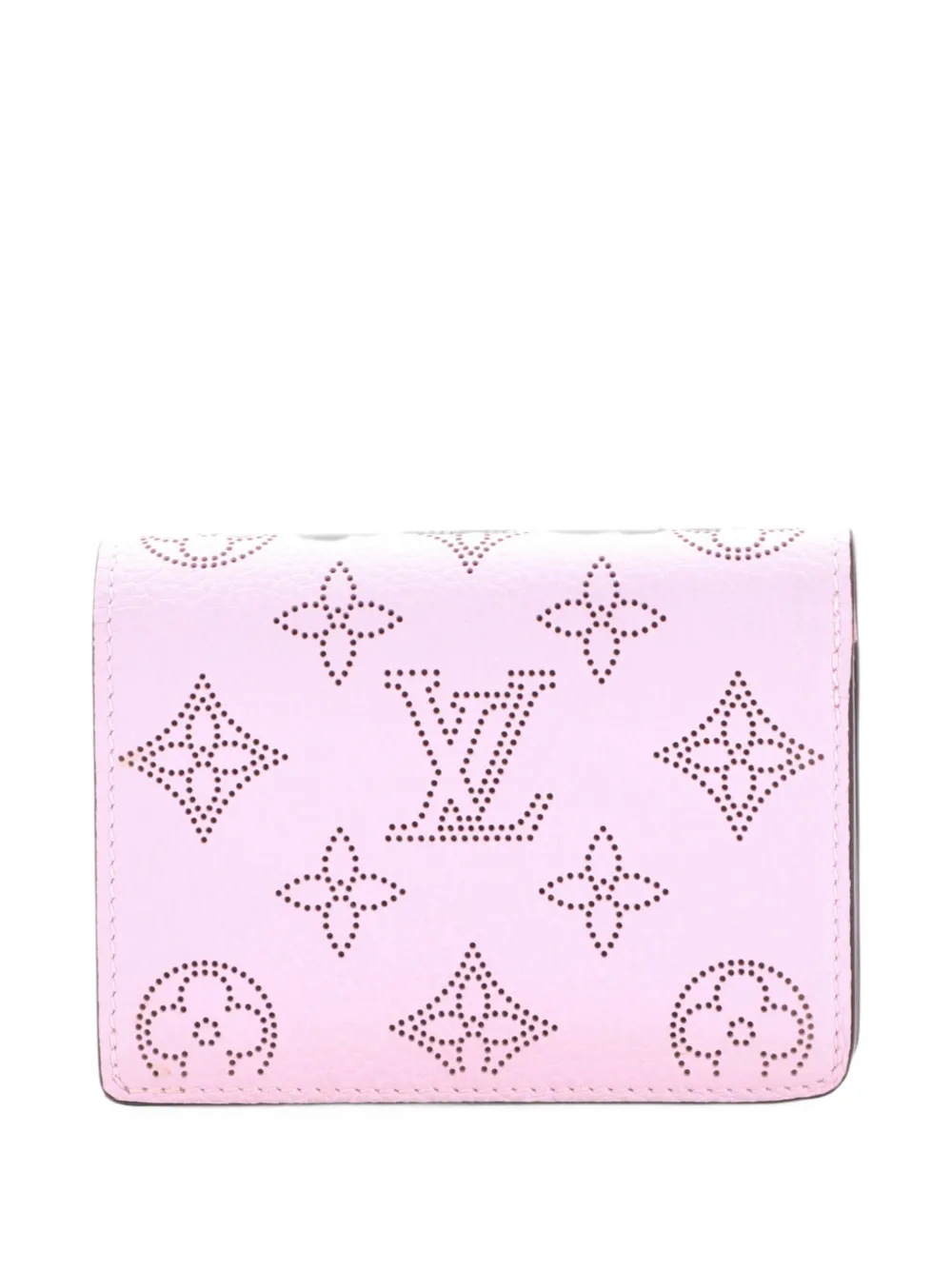 Louis Vuitton Pre-Owned Portafoglio Clea Mahina piccolo in pelle - Rosa