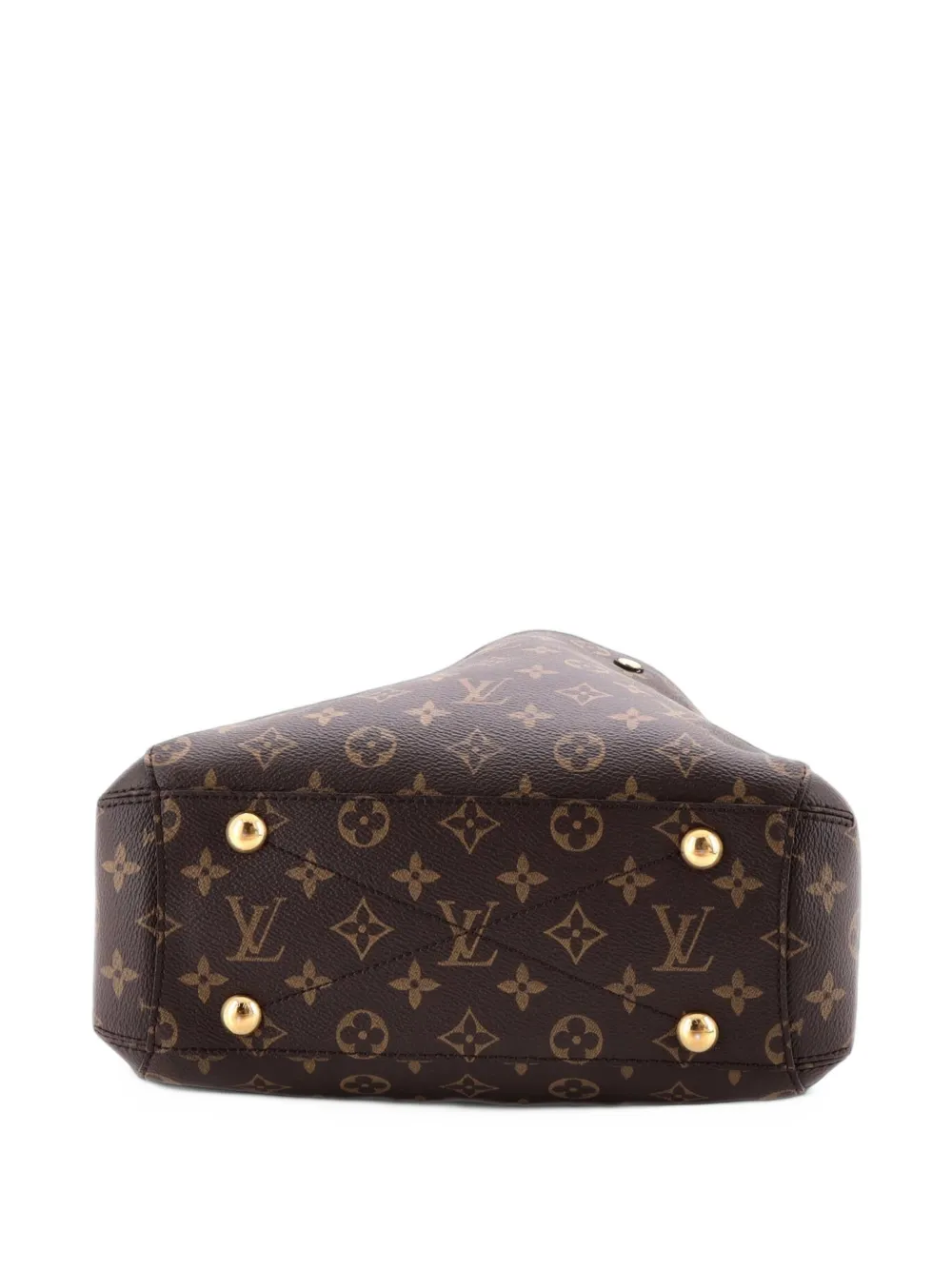 Louis Vuitton Pre-Owned Borsa a tracolla Montaigne BB in tela con monogramma - Marrone