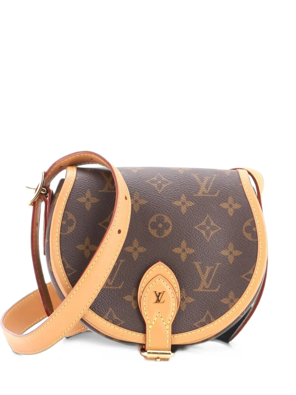 Louis Vuitton Pre-Owned Tambourin NM Handbag Monogram Canvas crossbody bag - Brown