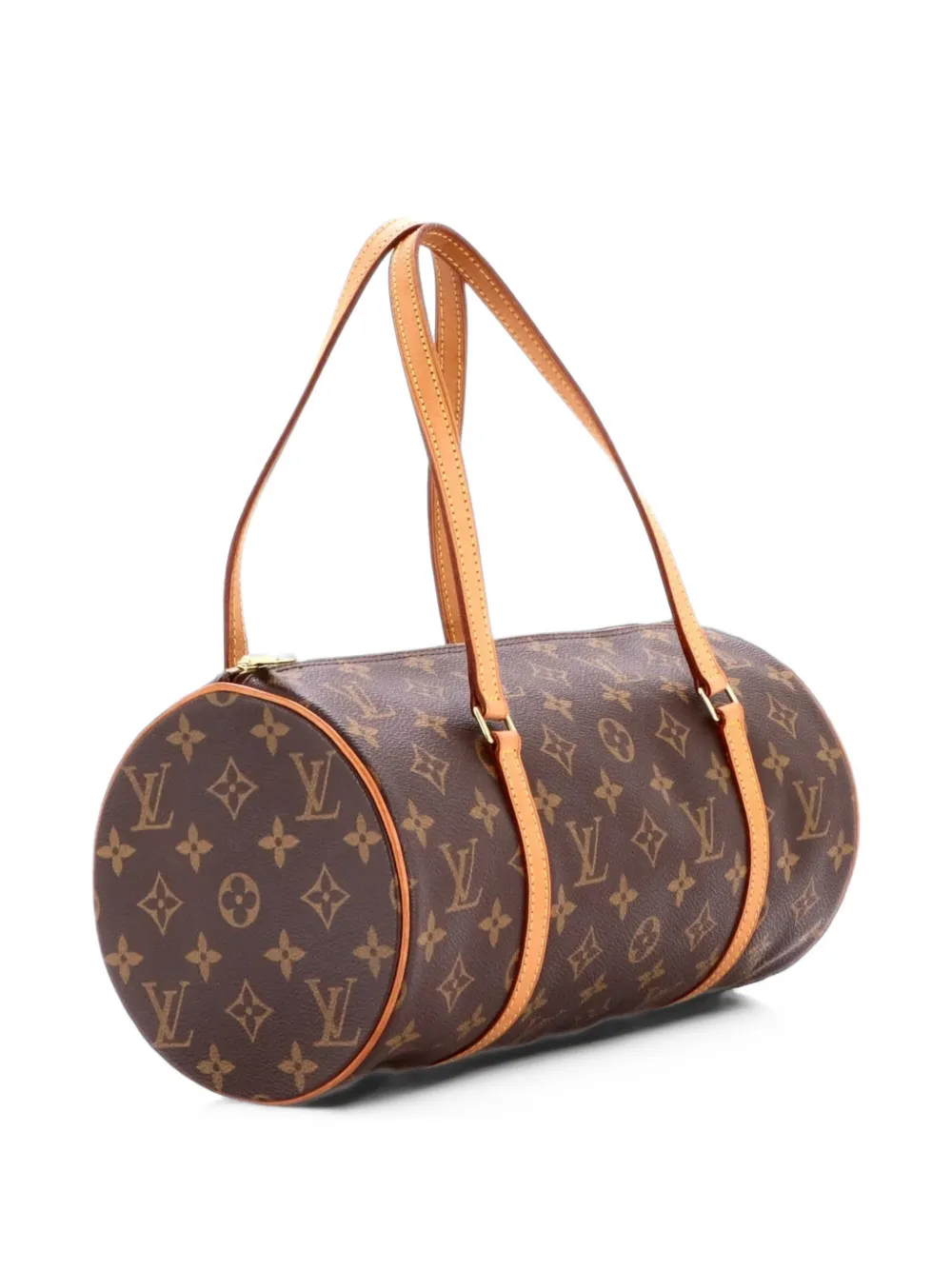 Louis Vuitton Pre-Owned Papillon Handbag Monogram Canvas 30 shoulder bag - Brown