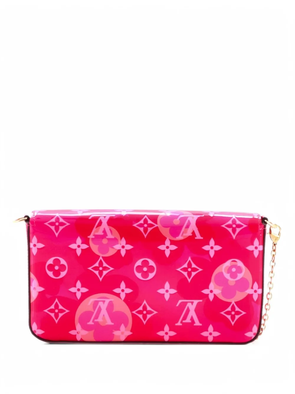Louis Vuitton Pre-Owned Felicie Pochette Limited Edition Monogram Vernis shoulder bag - Pink