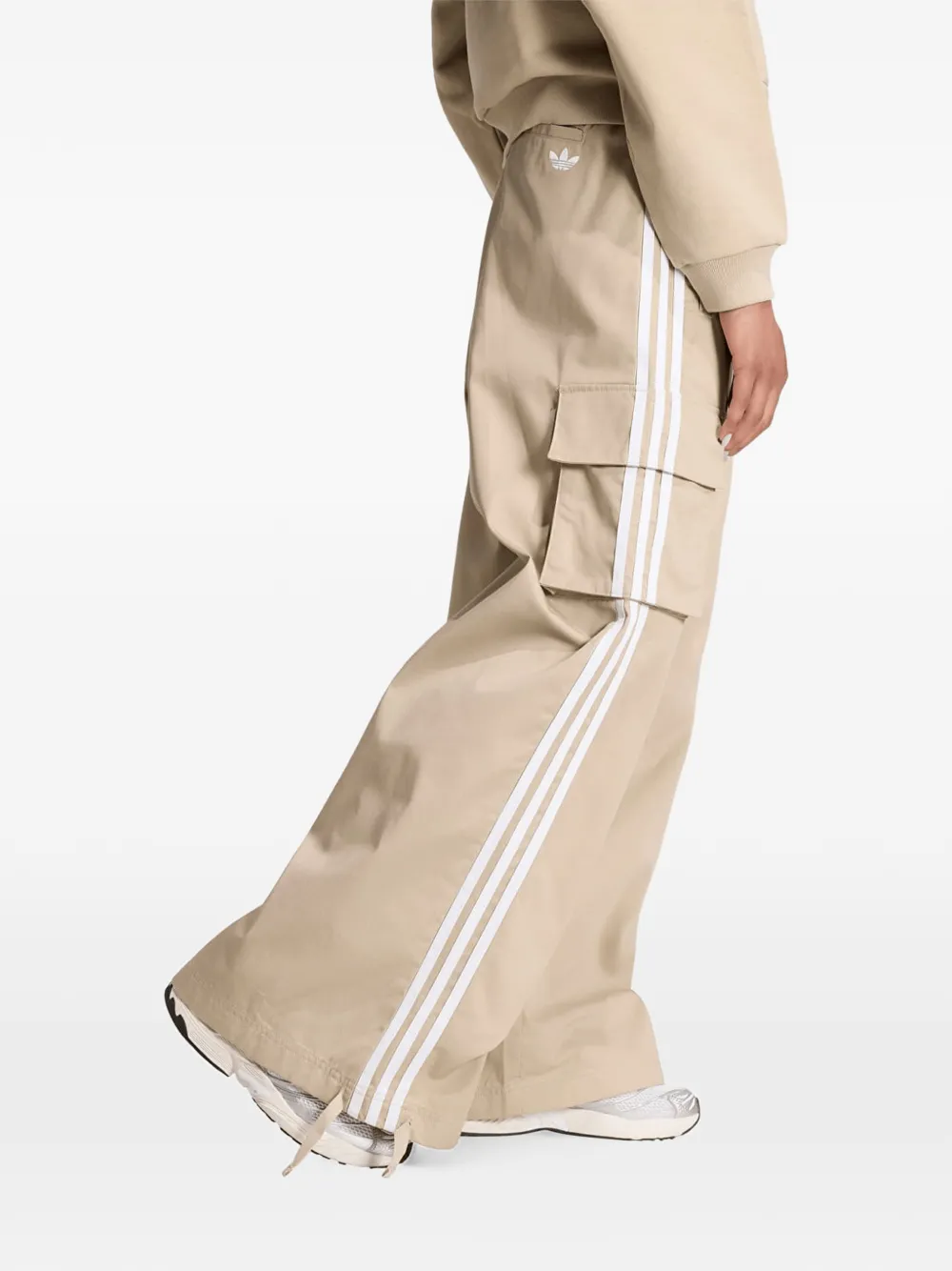adidas Firebird Adilenium Twill 3S cargo pants - Toni neutri