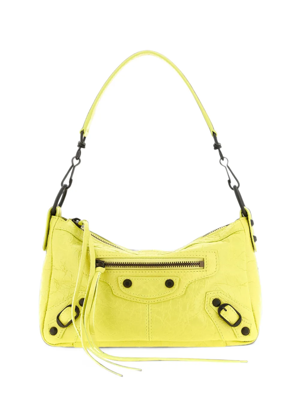 Balenciaga Le City Moto mini bag in lemonade - Yellow
