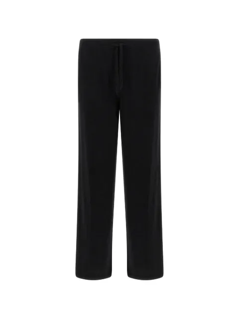  LARMERI STUDIO drawstring-waist straight-leg trousers