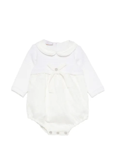 Paz Rodriguez bow-detail knitted romper