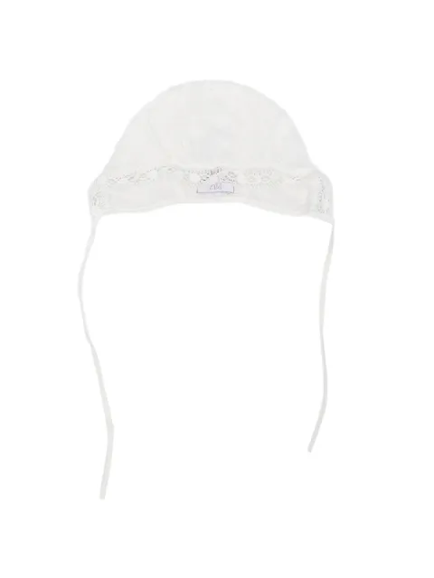 Paz Rodriguez lace-trim hat
