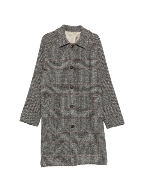 Eleventy Prince of Wales check coat