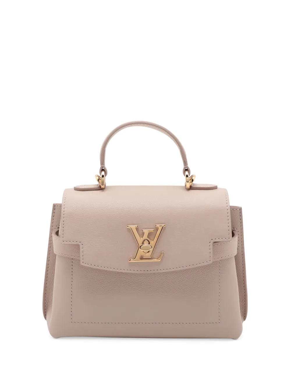 Louis Vuitton Pre-Owned 2021-2026 Taurillon Mini LockMe Ever satchel - Toni neutri