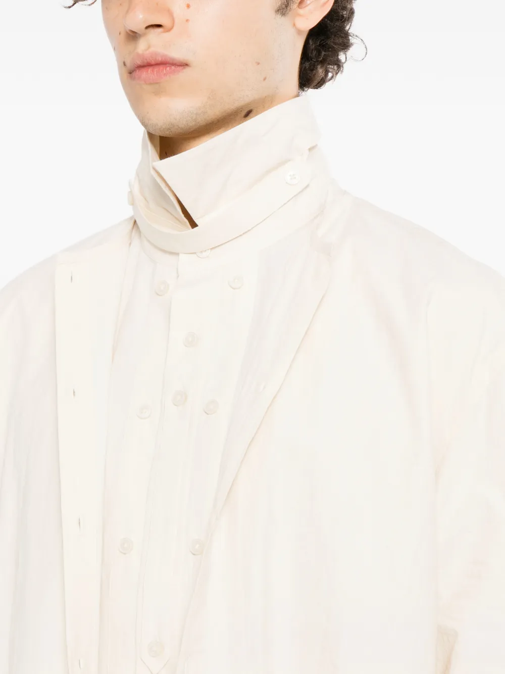 Craig Green layered shirt Beige