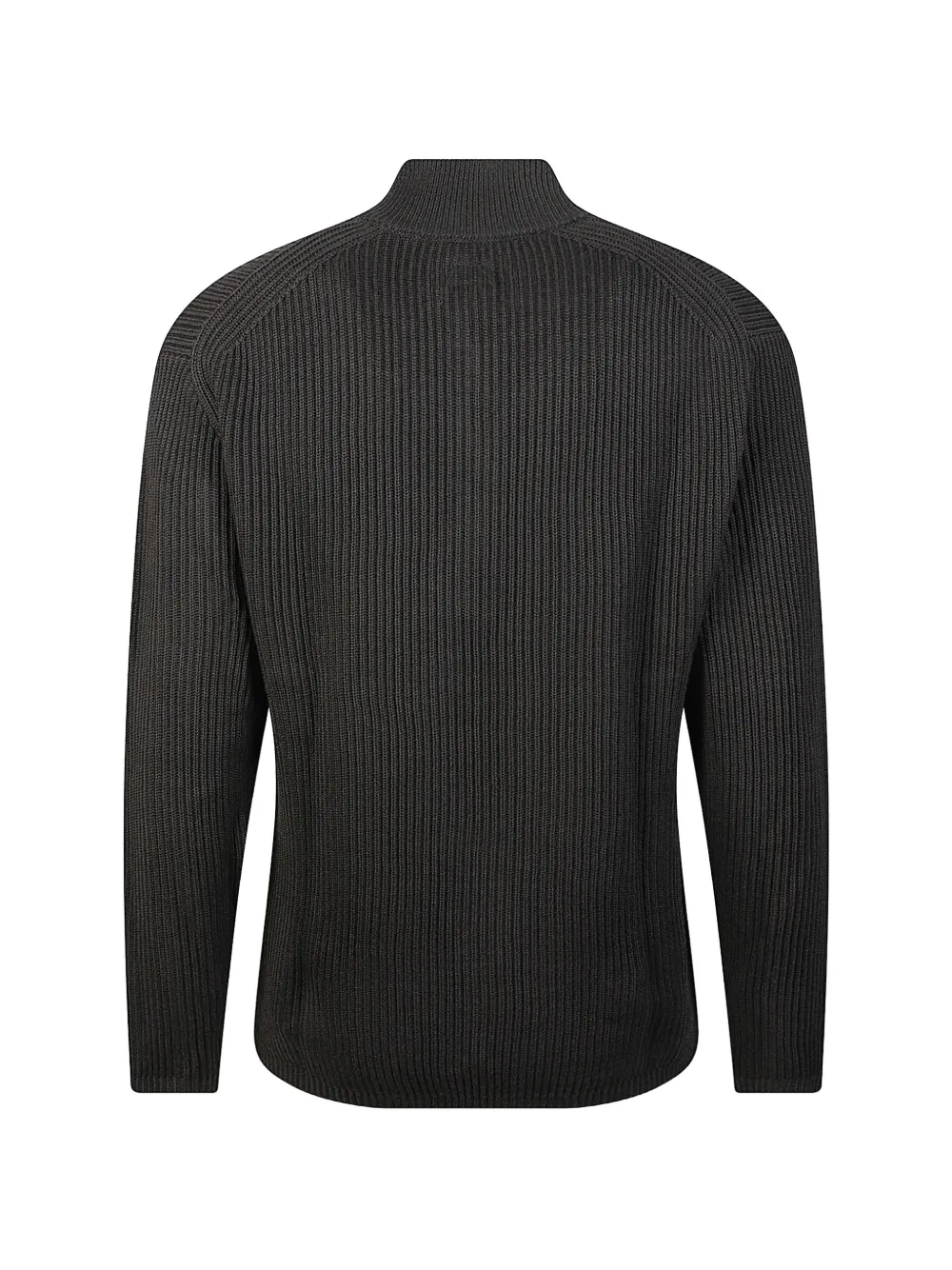 C.P. Company re-wool Lens half zip cardigan Grijs