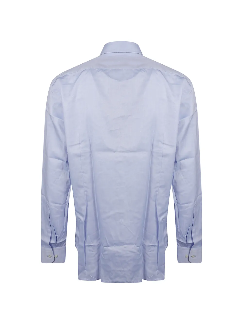 ETRO button-down logo-embroidered shirt Blauw
