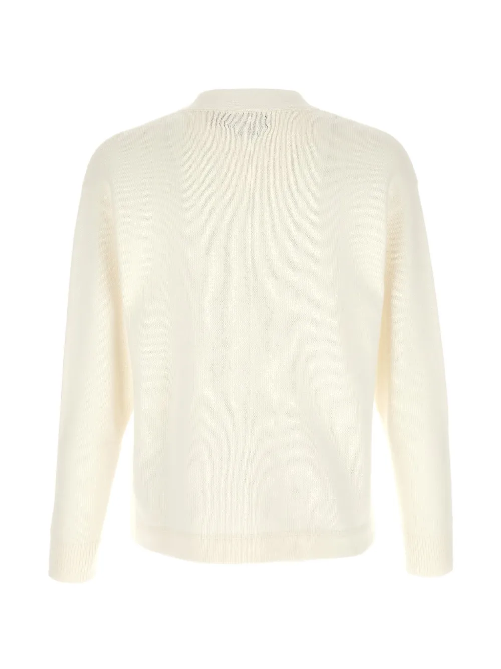 Polo Ralph Lauren intarsia-knit logo cardigan Beige