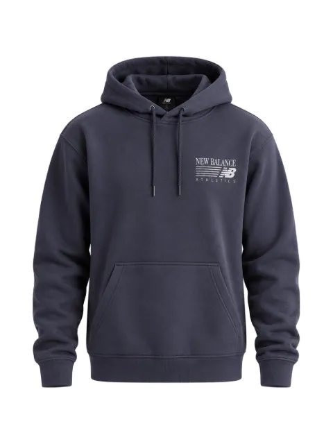 New Balance logo-print hoodie