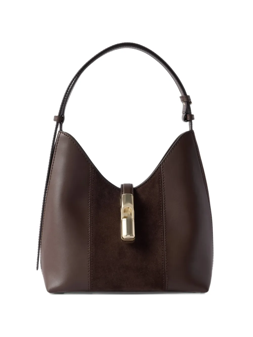Furla Goccia shoulder bag S - Marrone
