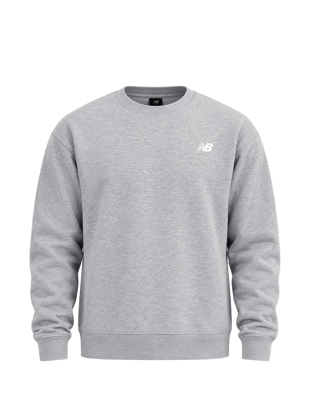 New Balance sport essentials fleece crew sweatshirt - Grigio