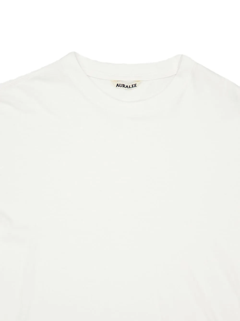 Auralee seamless short-sleeve T-shirt Beige