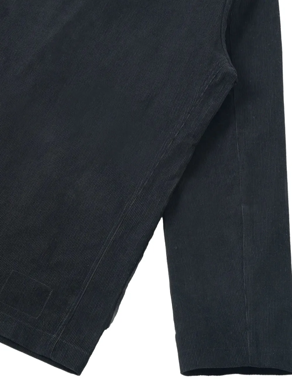 Universal Works corduroy two-button jacket Zwart