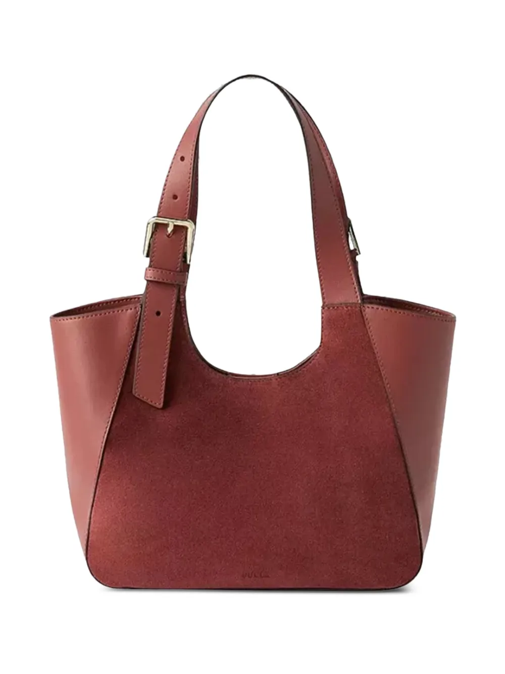 Furla leather shoulder bag - Rosso
