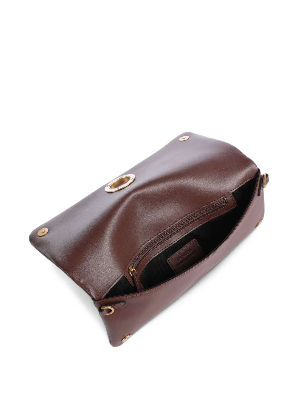 PINKO medium Love magnetic-fastening cross body bag Bruin
