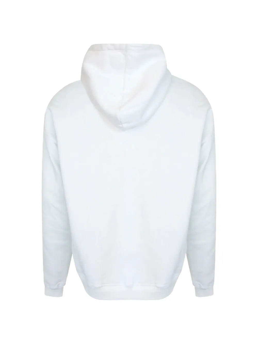 DSQUARED2 graphic-print drawstring hoodie Wit