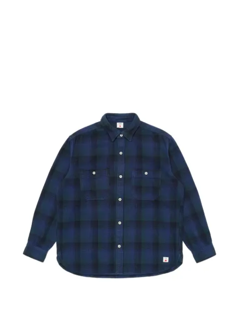 Edwin Work check-pattern Japan shirt