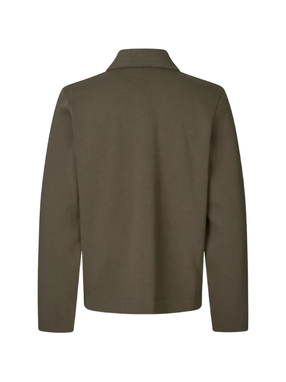 SAMSOE zip-up chest-pocket jacket Groen