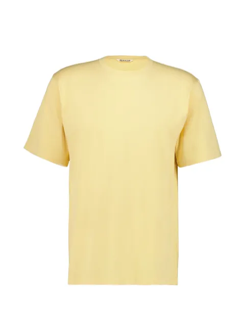 Auralee luster-plaiting T-shirt