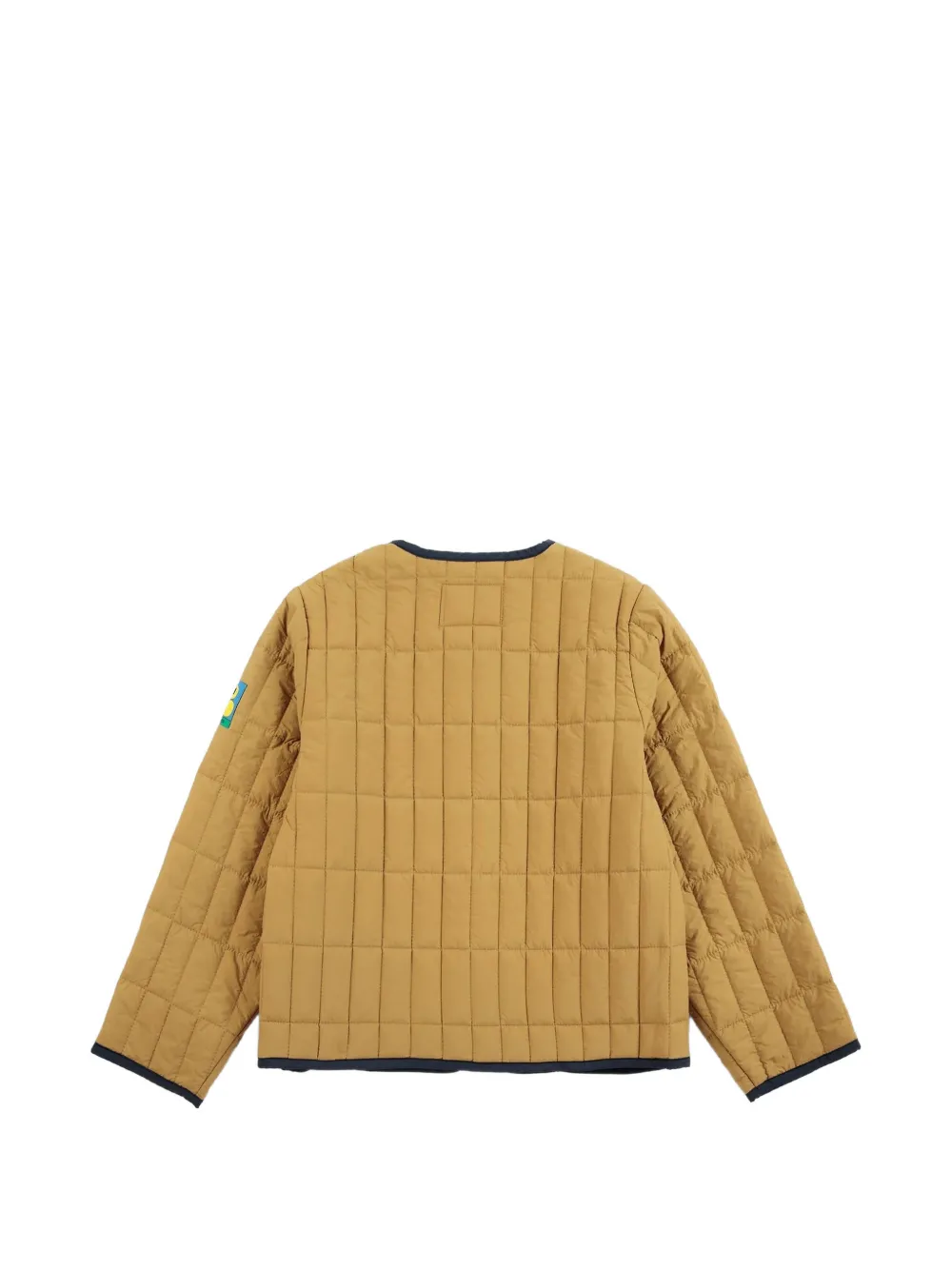 Bobo Choses quilted logo-patch jacket Bruin