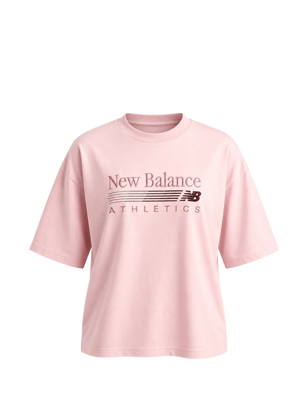 New Balance sport essentials fleece crew sweatshirt Grijs