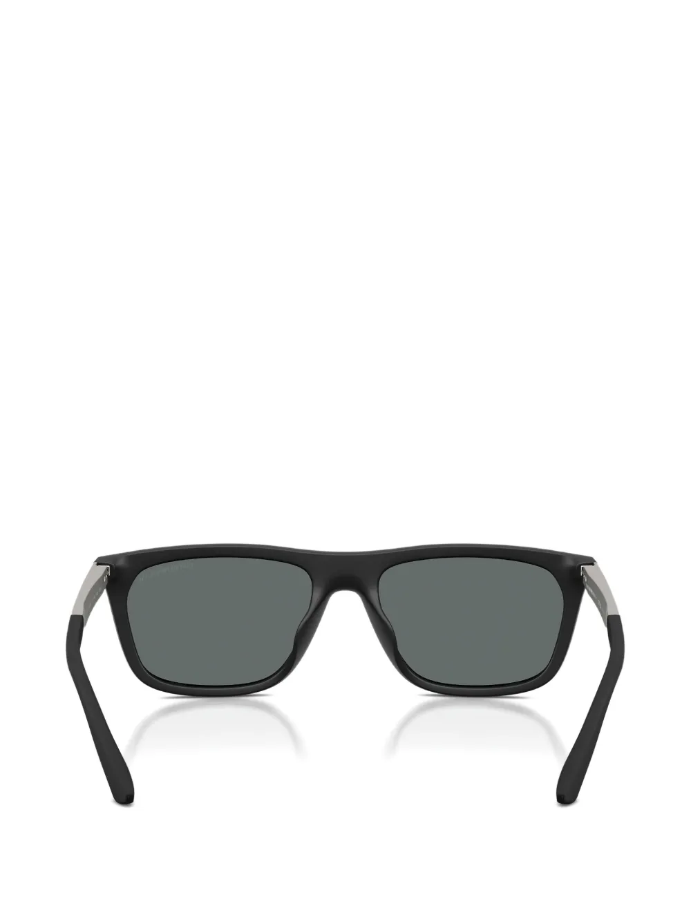 Emporio Armani rectangle-frame sunglasses Zwart