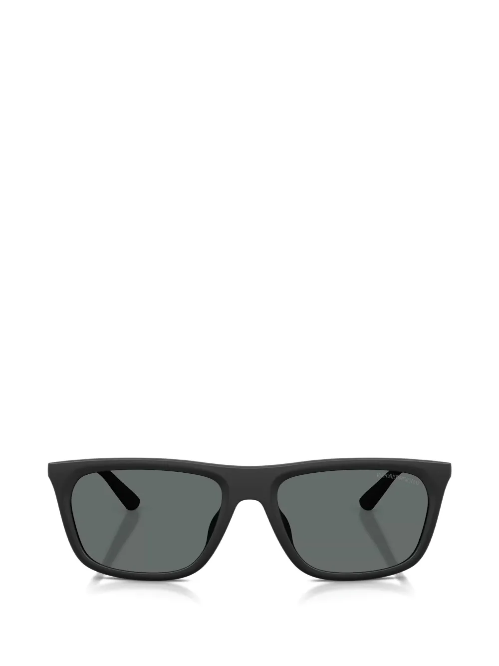 Emporio Armani rectangle-frame sunglasses Zwart