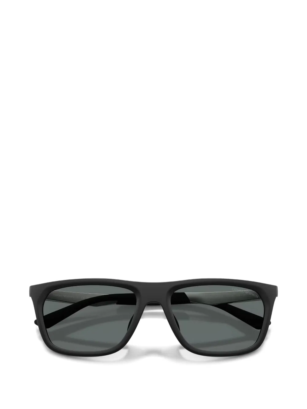 Emporio Armani rectangle-frame sunglasses Zwart