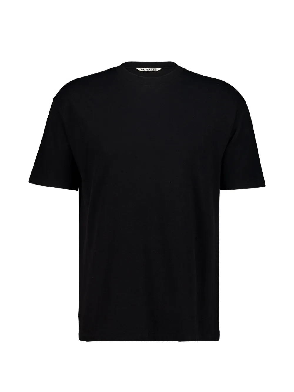 Auralee short-sleeve cotton T-shirt - Nero