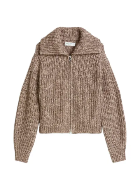 Marc O'Polo ribbed-knit zip-up cardigan
